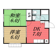 【間取り】 | ドエル東寺山