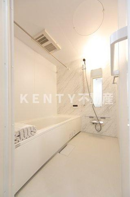 【浴室】 | ＨＩＬＬ　ＴＯＰ　ＲＥＳＩＤＥＮＣＥ　ＯＳＡＫＩ | 日々の疲れを癒すお風呂付です
