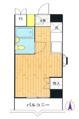 フレア蒲田の間取り|間取り
