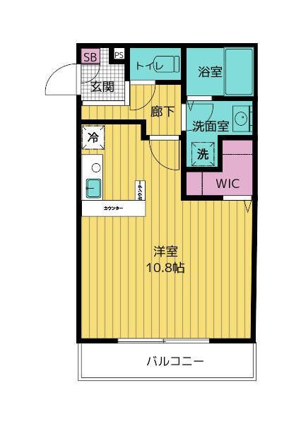 エフプレスト丸ヶ崎の間取り