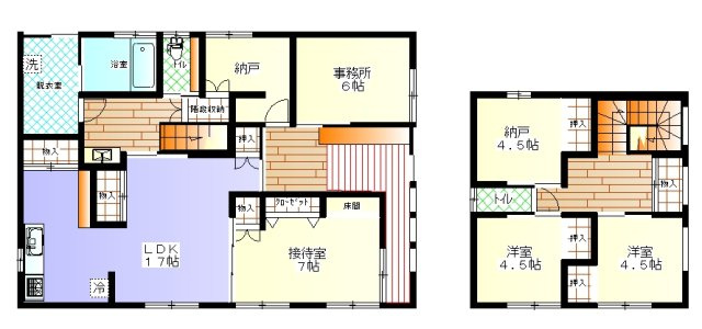 【間取り】 | 下小鯖戸建て