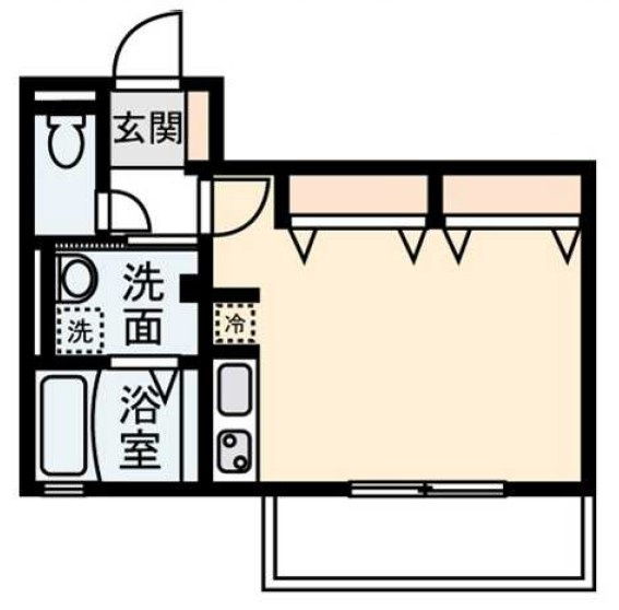 Olive Houseの間取り