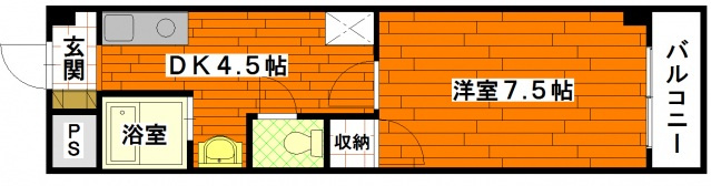 河村福祉広島南NO.1の間取り|間取図