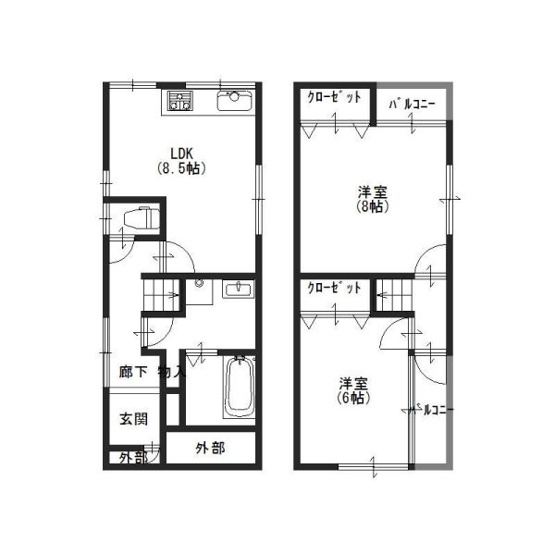 【間取り】 | Re-Home中安井町3丁
