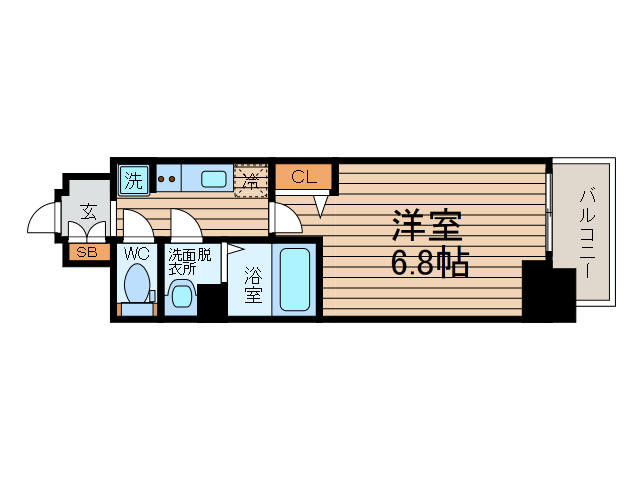 スワンズシティ新大阪ヴィーヴォの間取り