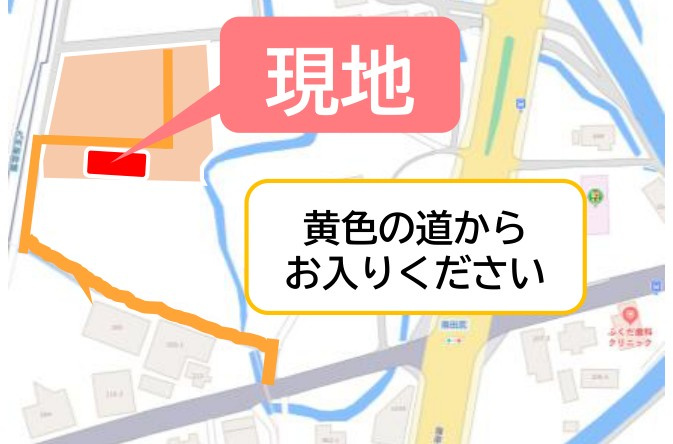 仲介手数料不要　新築 南区富合町南田尻 7号棟 4LDK 宇土駅徒歩9分の地図|案内図