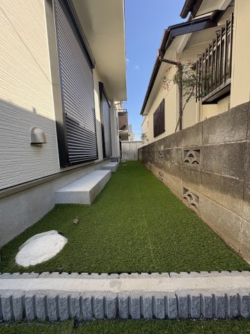 【長期優良住宅】八王子市散田町 新築戸建（全室洋室・駐車場2台）の庭