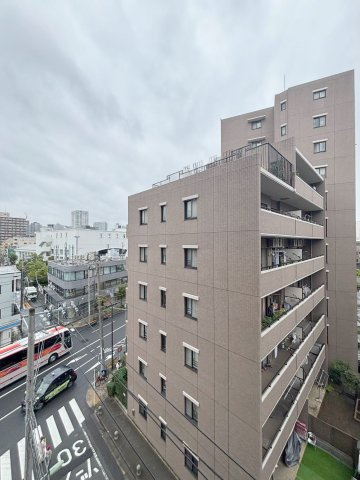 「防音マンション」DUO FLATS 東品川のバルコニー|バルコニーからの眺望です