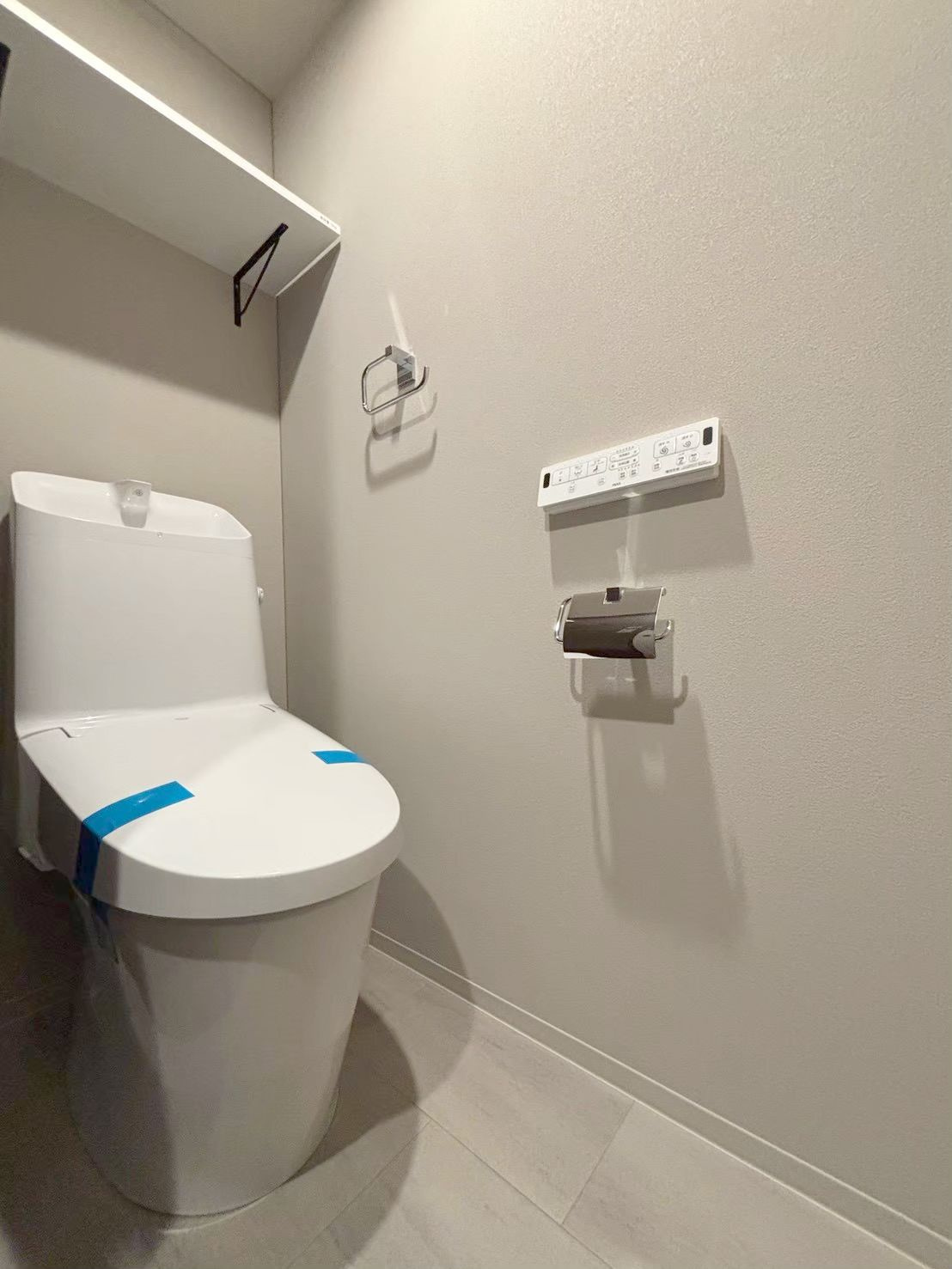 「防音マンション」DUO FLATS 東品川のトイレ|落ち着いたトイレです