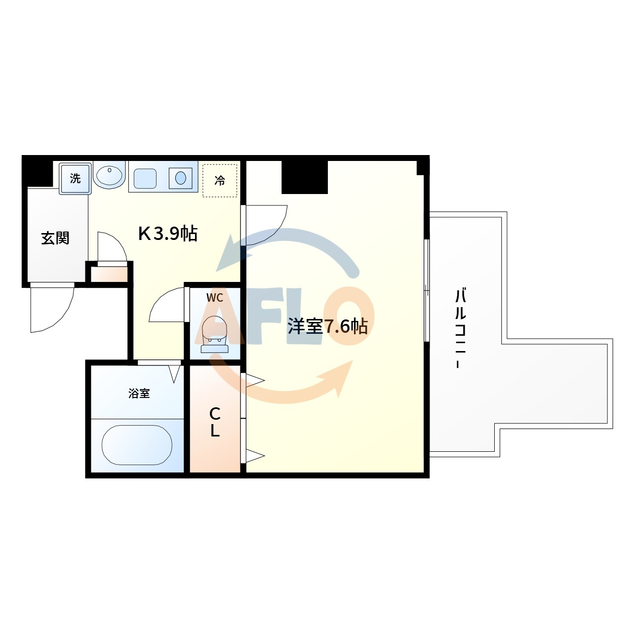 フォレスト新町の間取り|フォレスト新町　間取り
