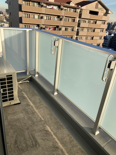 アーバネックス菊川Ⅲのバルコニー|※写真は同タイプ住戸です。