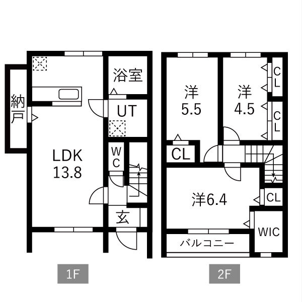 Grand Terrace野々下の間取り