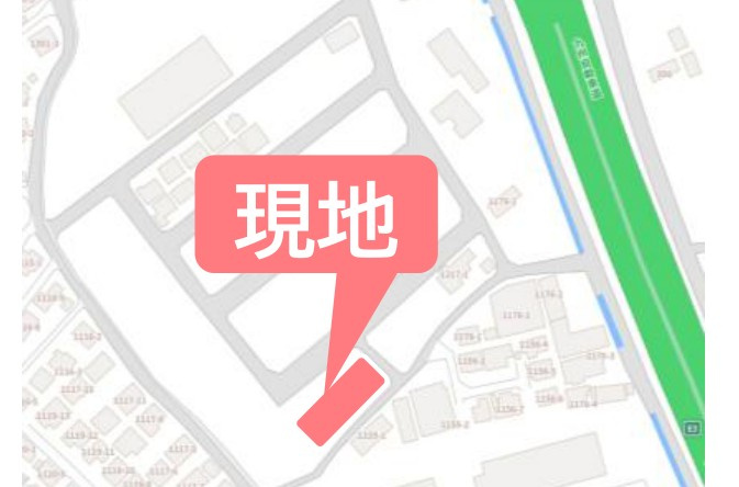 仲介手数料不要　新築 益城町広崎 3号棟 4LDK 都市ガスの地図|案内図