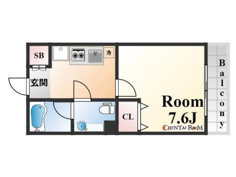 インベスト神戸エアフロントの間取り