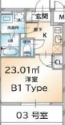 神戸市中央区下山手通５丁目の賃貸マンションの間取り