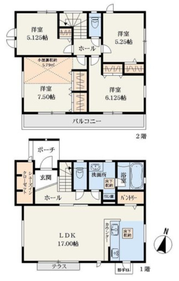 【間取り】 | 横浜市瀬谷区竹村町 新築戸建 全1棟
