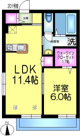 Ｐｌａｉｓｉｒ本中山　プレジールモトナカヤマの間取り|★間取り★