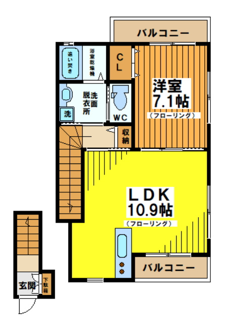 エトワールの間取り