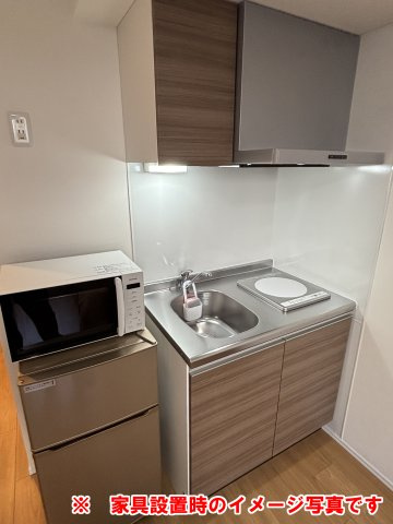 杉並区高円寺南５丁目の賃貸マンションのキッチン|キッチンでお料理をお楽しみください