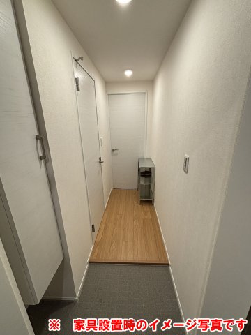 杉並区高円寺南５丁目の賃貸マンションの玄関|ゆったりとした玄関です