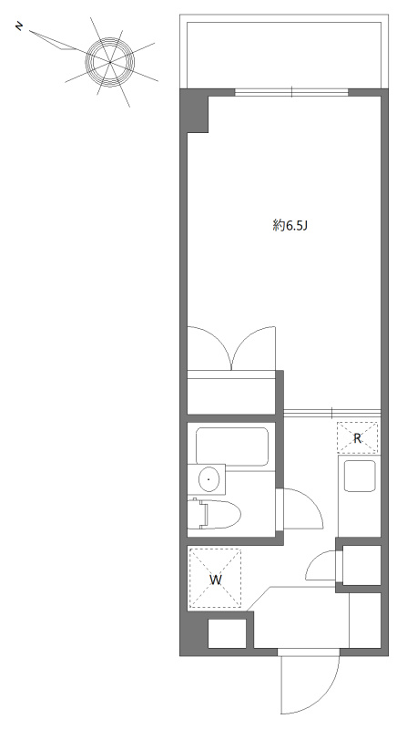 ハナブサマンションの間取り