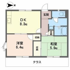 フレグランス野口の区画図