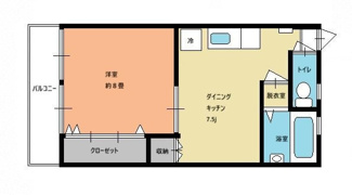 【間取り】 | ハイツ荻窪 | 間取りです。