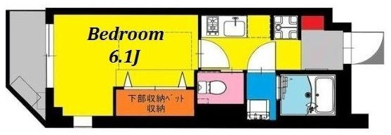 b’CASA Lazo Saiwaiの間取り|間取りです。