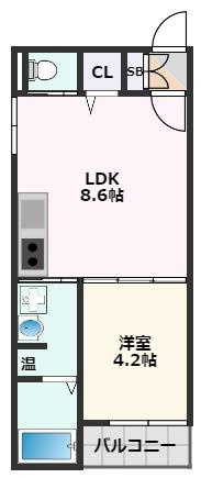 【間取り】 | リバーサイド南摂津
