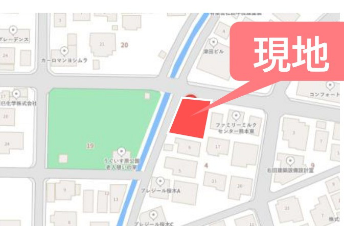 仲介手数料不要　売地 東区桜木1丁目 3号地 約48坪 建築条件なしの地図|案内図