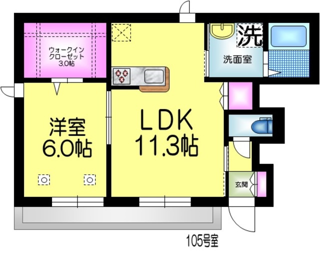 クオーレ鷺沼台の間取り|★間取り★