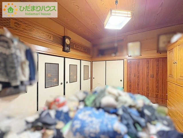 日立市茂宮町　中古戸建の和室|各居室にはしっかりと収納を完備！