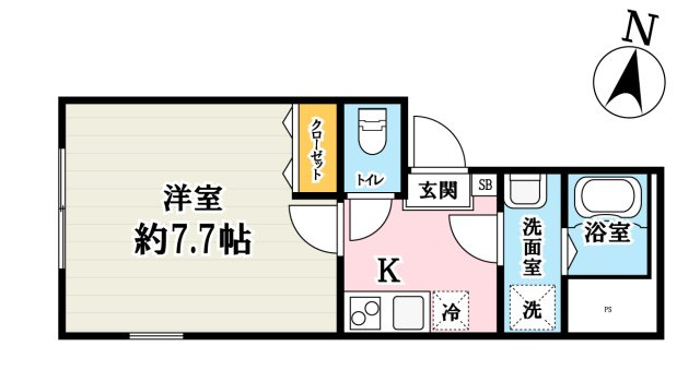 （仮称）キャメル川越並木9の間取り