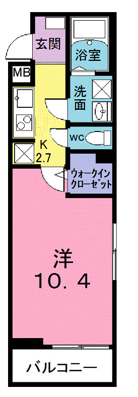 ランドウェルの間取り