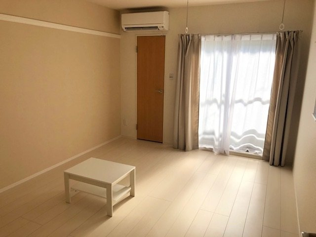 クレイノメルシンの寝室|ゆとりの広さです