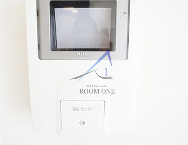 カーサコマツのセキュリティ|モニター付インターホンです。