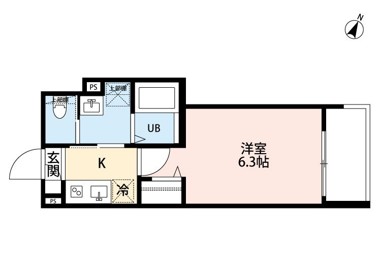 robot home 東所沢Ⅵ(ロボットホーム ヒガシトコロザワシックス)の間取り