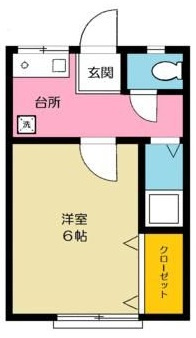 スターハイツの間取り|間取りです。