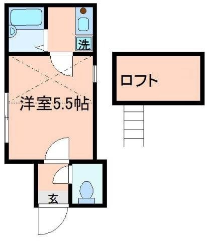 リベルテ北千住の間取り|間取りです。