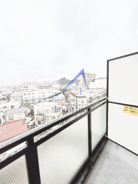 b’CASA王子Ⅱのバルコニー|バルコニーです。