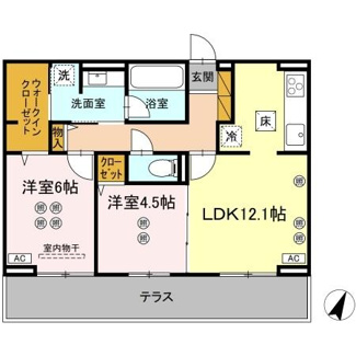 【間取り】 | アリッサムⅠ