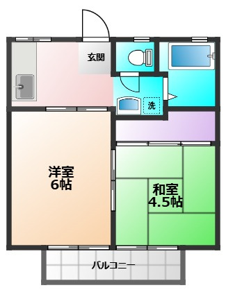 カーサ萩山 の間取り