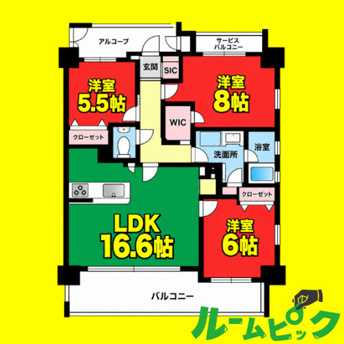 Gran Monsilva　(グランモンシルワ)　賃貸　仲介手数料無料の間取り