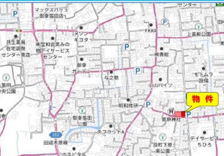 仲介手数料不要　新築 南区良町3丁目 2号棟 4LDK+S 角地の地図|案内図