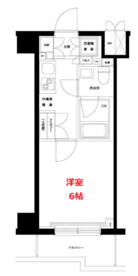 【間取り】 | ルーブル川崎都町弐番館 | お部屋の間取りです。