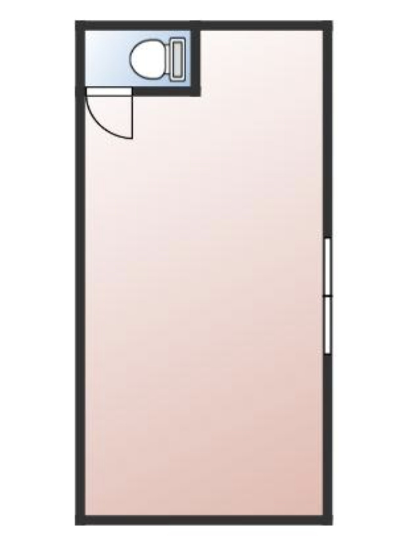 湖南市三雲の倉庫の間取り