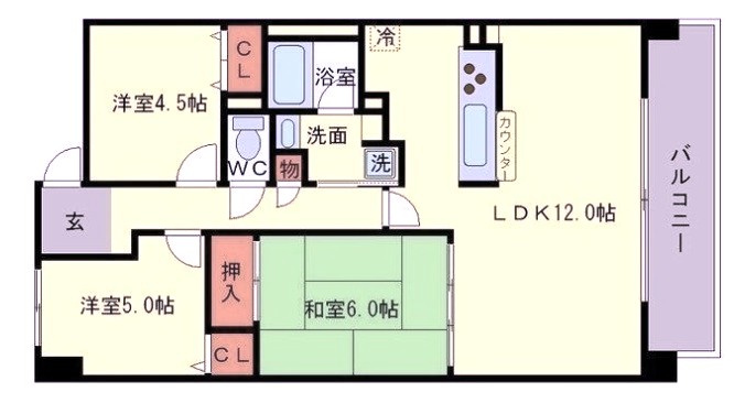 Minoo Hillsの間取り