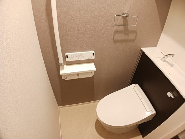 ラ　メゾン　ソレイユのトイレ|シンプルで使いやすいトイレです
