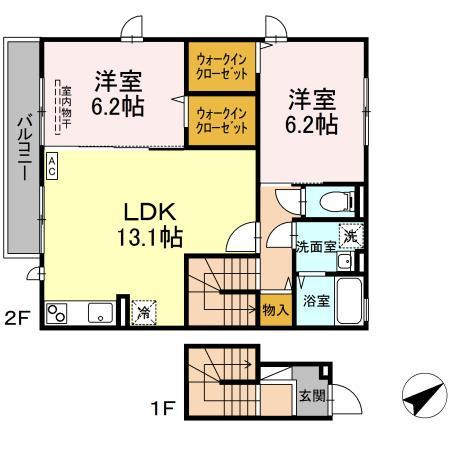 【間取り】 | プランドール本郷台 C棟