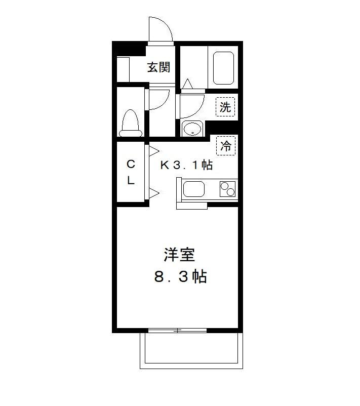 ドエル三矢小台の間取り